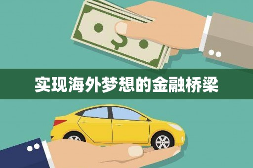 资源实现海外梦想的金融桥梁