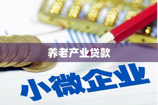 资源养老产业贷款