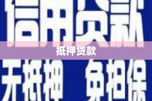 资源抵押贷款