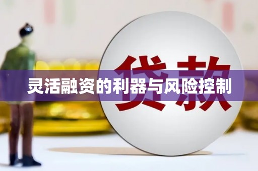 资源灵活融资的利器与风险控制