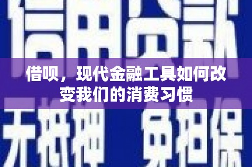 资源借呗，现代金融工具如何改变我们的消费习惯