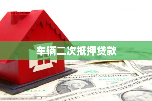 资源车辆二次抵押贷款