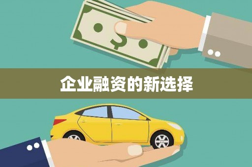资源企业融资的新选择
