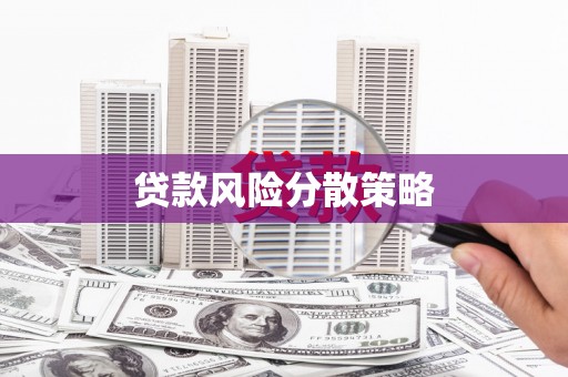 资源贷款风险分散策略
