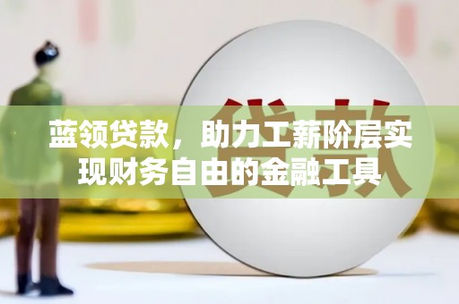 资源蓝领贷款，助力工薪阶层实现财务自由的金融工具