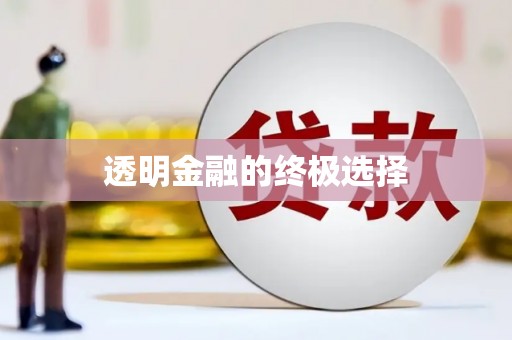 资源透明金融的终极选择