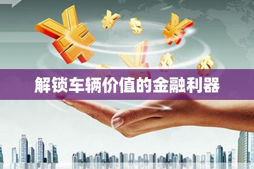 资源解锁车辆价值的金融利器
