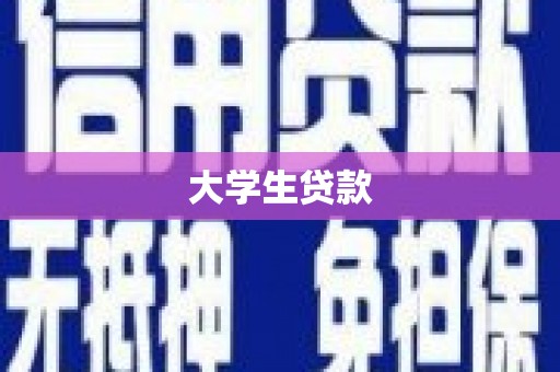 资源大学生贷款
